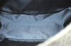 Authentic FENDI Zucchino Mamma Baguette Shoulder Bag Canvas Leather Navy 5755I