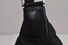 Authentic PRADA Nylon Tessuto Leather Shoulder Hand Bag Purse Black 5755J