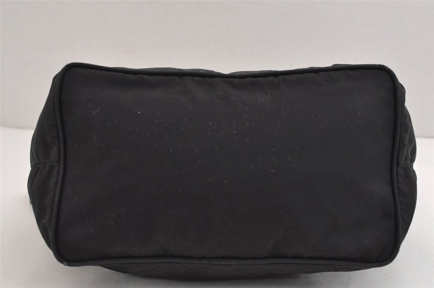 Authentic PRADA Nylon Tessuto Leather Shoulder Hand Bag Purse Black 5755J