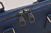 Auth Louis Vuitton Damier Infini Porte Documents Voyage Briefcase Blue 5757J