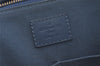 Auth Louis Vuitton Damier Infini Porte Documents Voyage Briefcase Blue 5757J