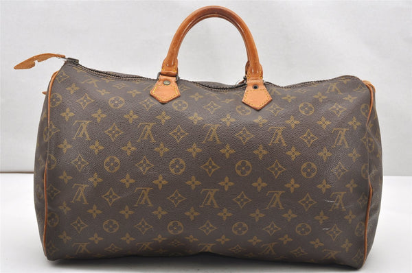 Authentic Louis Vuitton Monogram Speedy 30 Hand Boston Bag Old Model LV 5757K