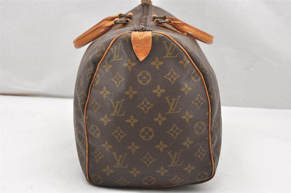 Authentic Louis Vuitton Monogram Speedy 30 Hand Boston Bag Old Model LV 5757K