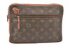 Authentic Louis Vuitton Monogram Pochette Sport Clutch Hand Bag Old Model 5758K