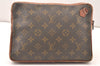 Authentic Louis Vuitton Monogram Pochette Sport Clutch Hand Bag Old Model 5758K