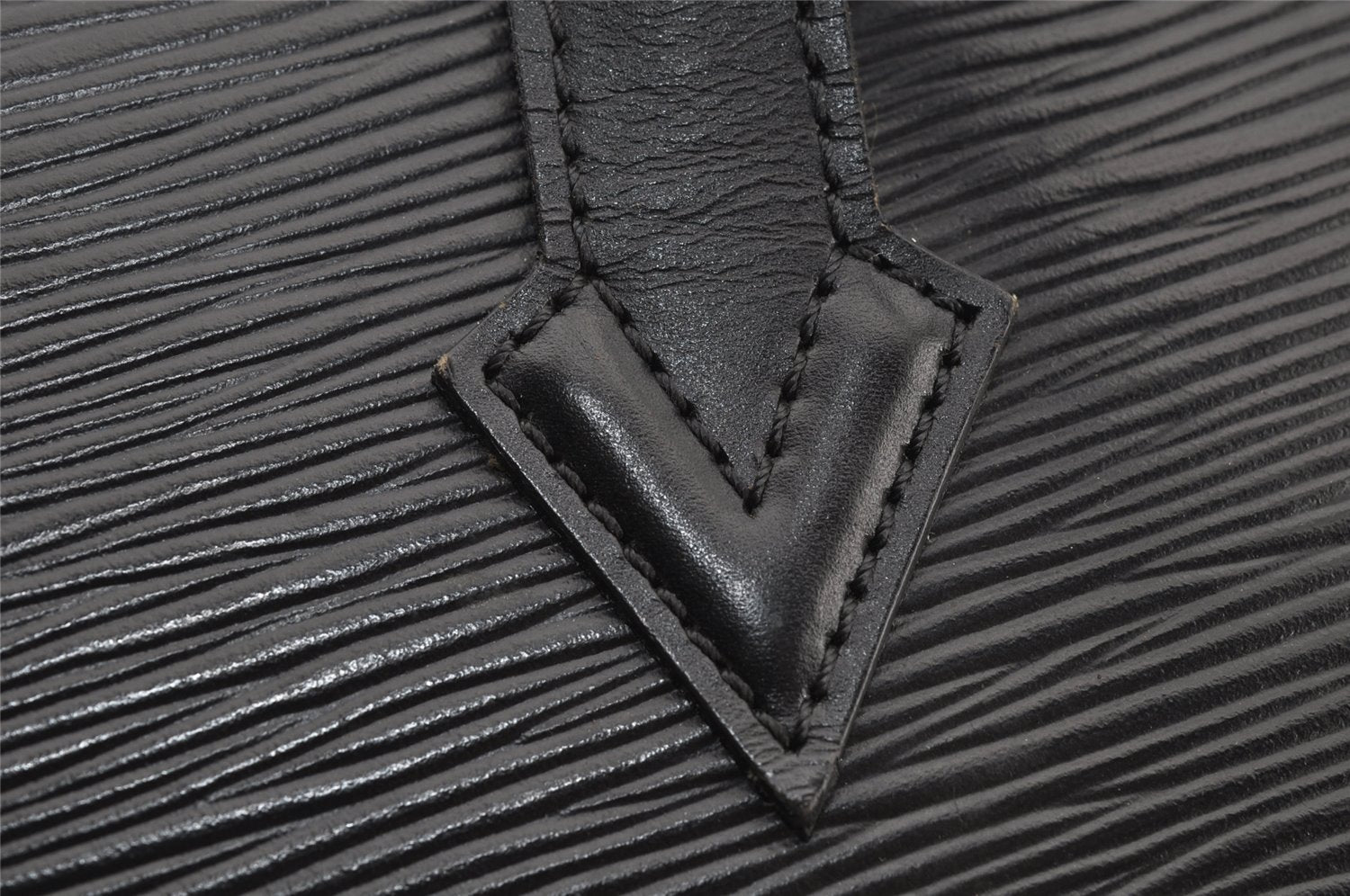 Authentic Louis Vuitton Epi Saint Jacques Hand Bag Black M52272 LV 5759I