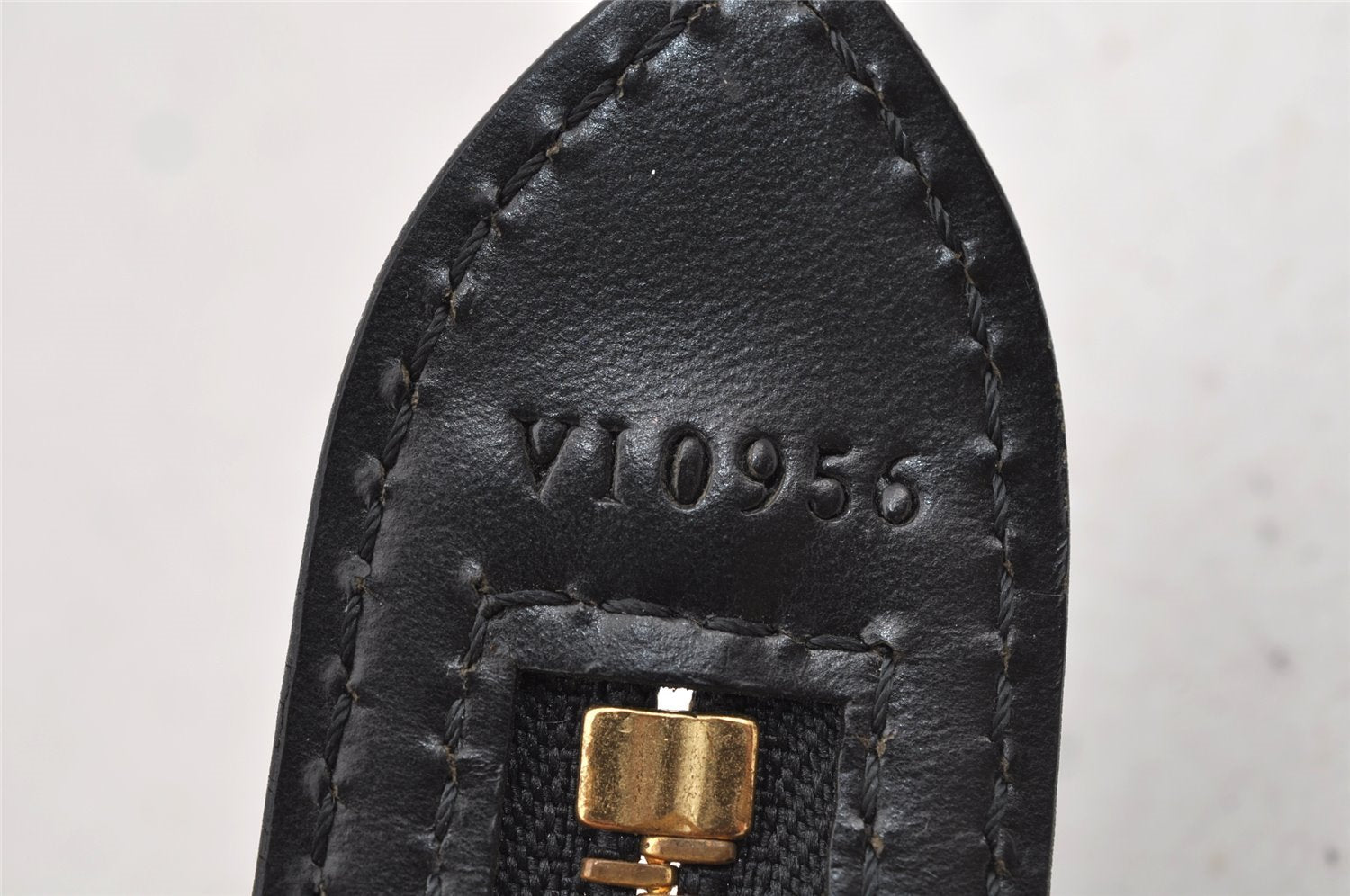 Authentic Louis Vuitton Epi Saint Jacques Hand Bag Black M52272 LV 5759I