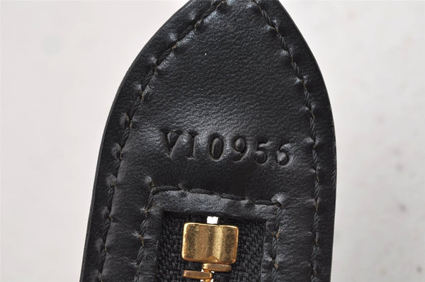 Authentic Louis Vuitton Epi Saint Jacques Hand Bag Black M52272 LV 5759I