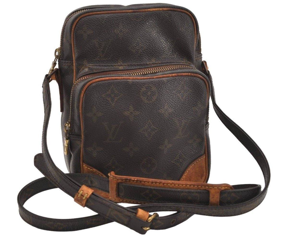 Authentic Louis Vuitton Monogram Amazone Shoulder Cross Body Bag M45236 LV 5761J
