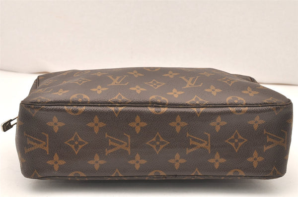 Auth Louis Vuitton Monogram Trousse Toilette 28 Clutch Bag M47522 LV Junk 5761K