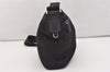 Authentic PRADA Nylon Tessuto Leather Shoulder Cross Body Bag Purse Black 5762J