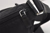 Authentic PRADA Nylon Tessuto Leather Shoulder Cross Body Bag Purse Black 5762J