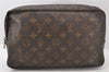 Auth Louis Vuitton Monogram Trousse Toilette 28 Clutch Bag M47522 LV Junk 5762K