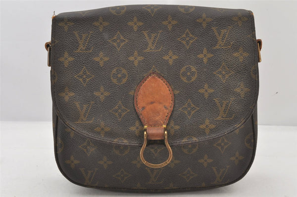 Authentic Louis Vuitton Monogram Saint Cloud GM M51242 Shoulder Bag Junk 5763K