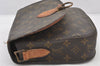 Authentic Louis Vuitton Monogram Saint Cloud GM M51242 Shoulder Bag Junk 5763K