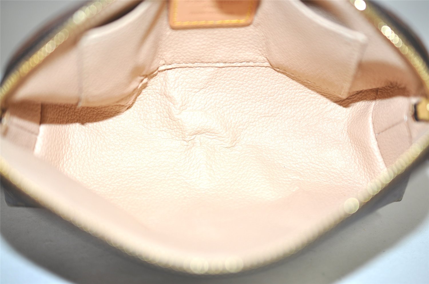 Authentic Louis Vuitton Monogram Pochette Cosmetic Pouch M47515 LV 5765I