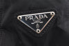 Authentic PRADA Vintage Nylon Tessuto Shoulder Tote Bag Black 5765K