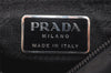 Authentic PRADA Vintage Nylon Tessuto Shoulder Tote Bag Black 5765K