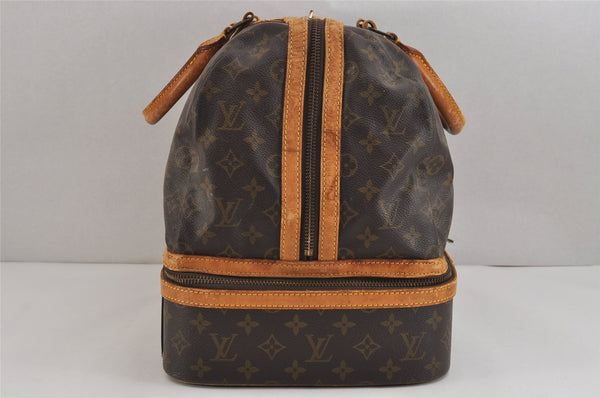 Authentic Louis Vuitton Monogram Sac Sport Travel Hand Bag M41444 LV 5767J