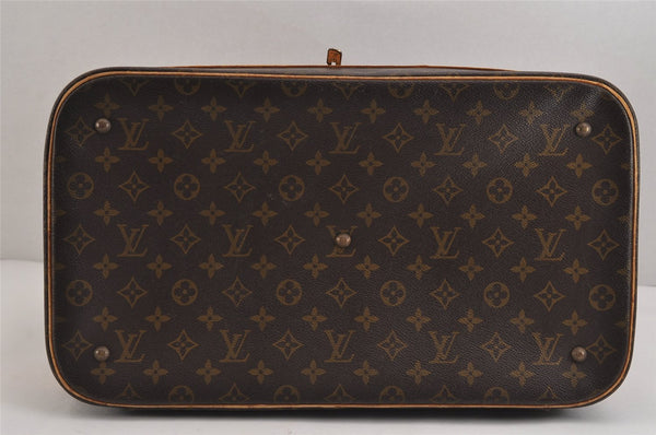 Authentic Louis Vuitton Monogram Sac Sport Travel Hand Bag M41444 LV 5767J