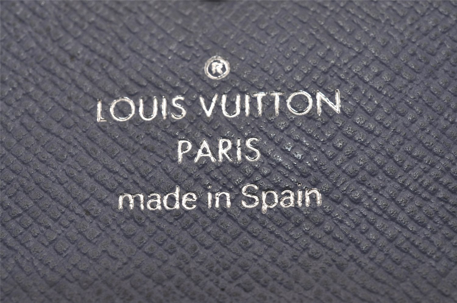Authentic Louis Vuitton Epi Multicles 4 Key Case Blue M63825 LV 5768I