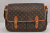 Authentic Louis Vuitton Monogram Gibeciere GM Shoulder Cross Bag M42246 LV 5768J