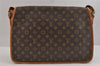 Authentic Louis Vuitton Monogram Gibeciere GM Shoulder Cross Bag M42246 LV 5768J