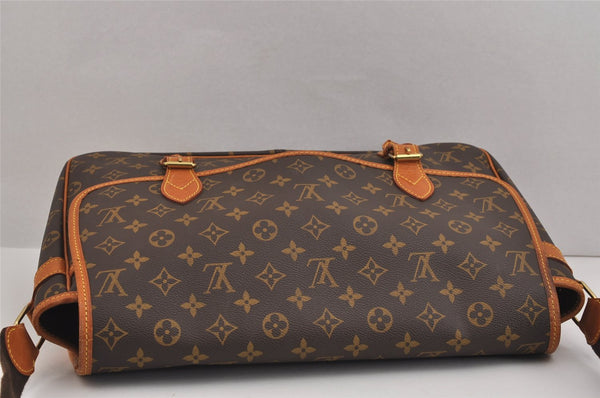 Authentic Louis Vuitton Monogram Gibeciere GM Shoulder Cross Bag M42246 LV 5768J