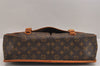 Authentic Louis Vuitton Monogram Gibeciere GM Shoulder Cross Bag M42246 LV 5768J
