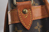 Authentic Louis Vuitton Monogram Gibeciere GM Shoulder Cross Bag M42246 LV 5768J