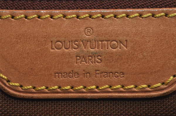 Authentic Louis Vuitton Monogram Gibeciere GM Shoulder Cross Bag M42246 LV 5768J