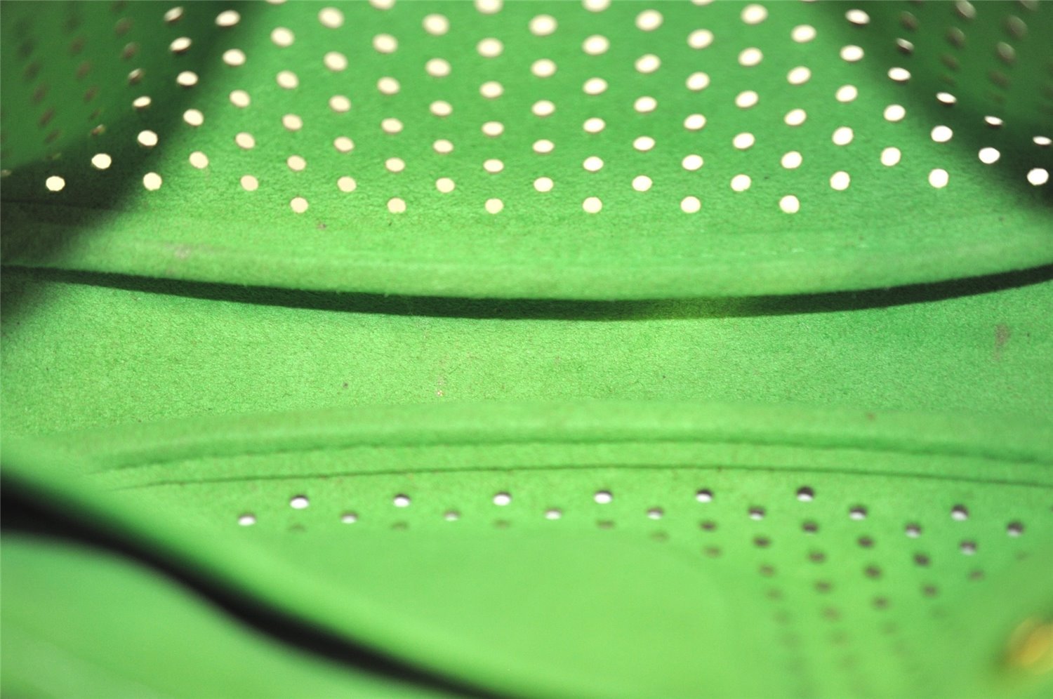 Auth Louis Vuitton Monogram Perforated Pochette Accessoires M95184 Pouch 5769I