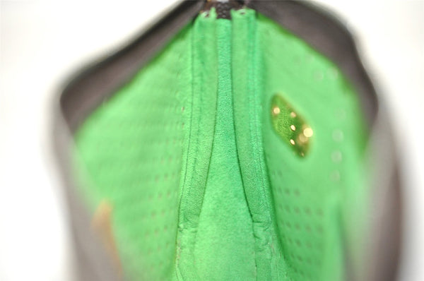 Auth Louis Vuitton Monogram Perforated Pochette Accessoires M95184 Pouch 5769I