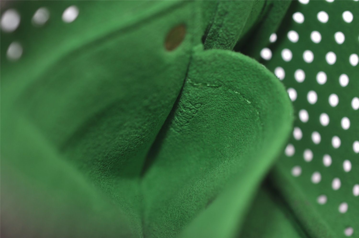 Auth Louis Vuitton Monogram Perforated Pochette Accessoires M95184 Pouch 5769I