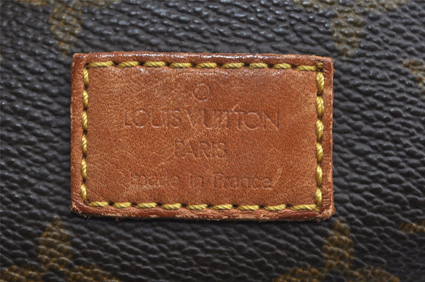 Authentic Louis Vuitton Monogram Saumur 35 Shoulder Cross Bag M42254 LV 5770I