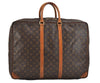 Authentic Louis Vuitton Monogram Sirius 55 Travel Boston Bag M41404 LV 5770J