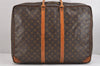 Authentic Louis Vuitton Monogram Sirius 55 Travel Boston Bag M41404 LV 5770J