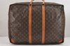 Authentic Louis Vuitton Monogram Sirius 55 Travel Boston Bag M41404 LV 5770J