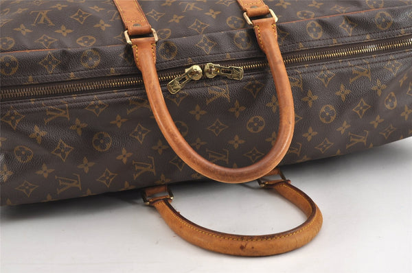 Authentic Louis Vuitton Monogram Sirius 55 Travel Boston Bag M41404 LV 5770J