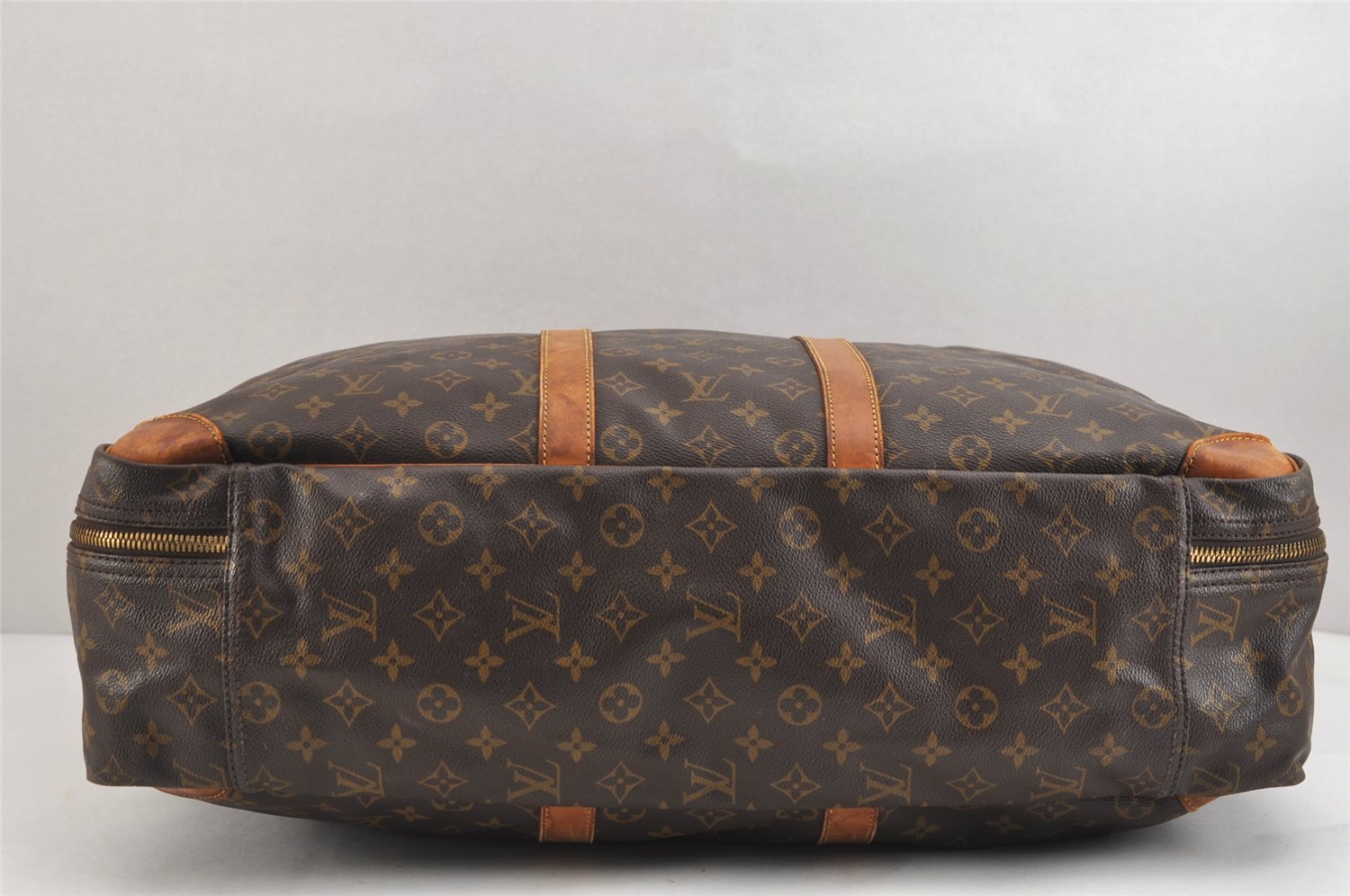 Authentic Louis Vuitton Monogram Sirius 55 Travel Boston Bag M41404 LV 5770J