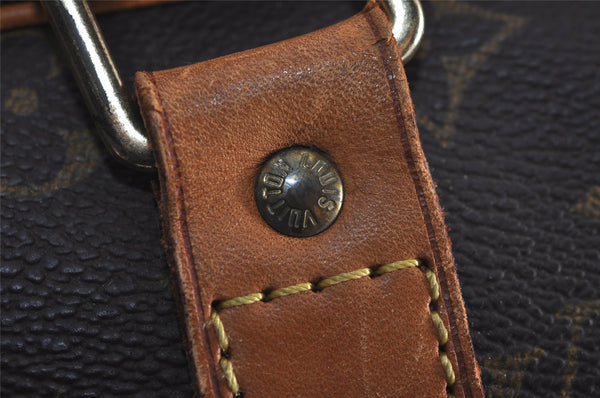 Authentic Louis Vuitton Monogram Sirius 55 Travel Boston Bag M41404 LV 5770J