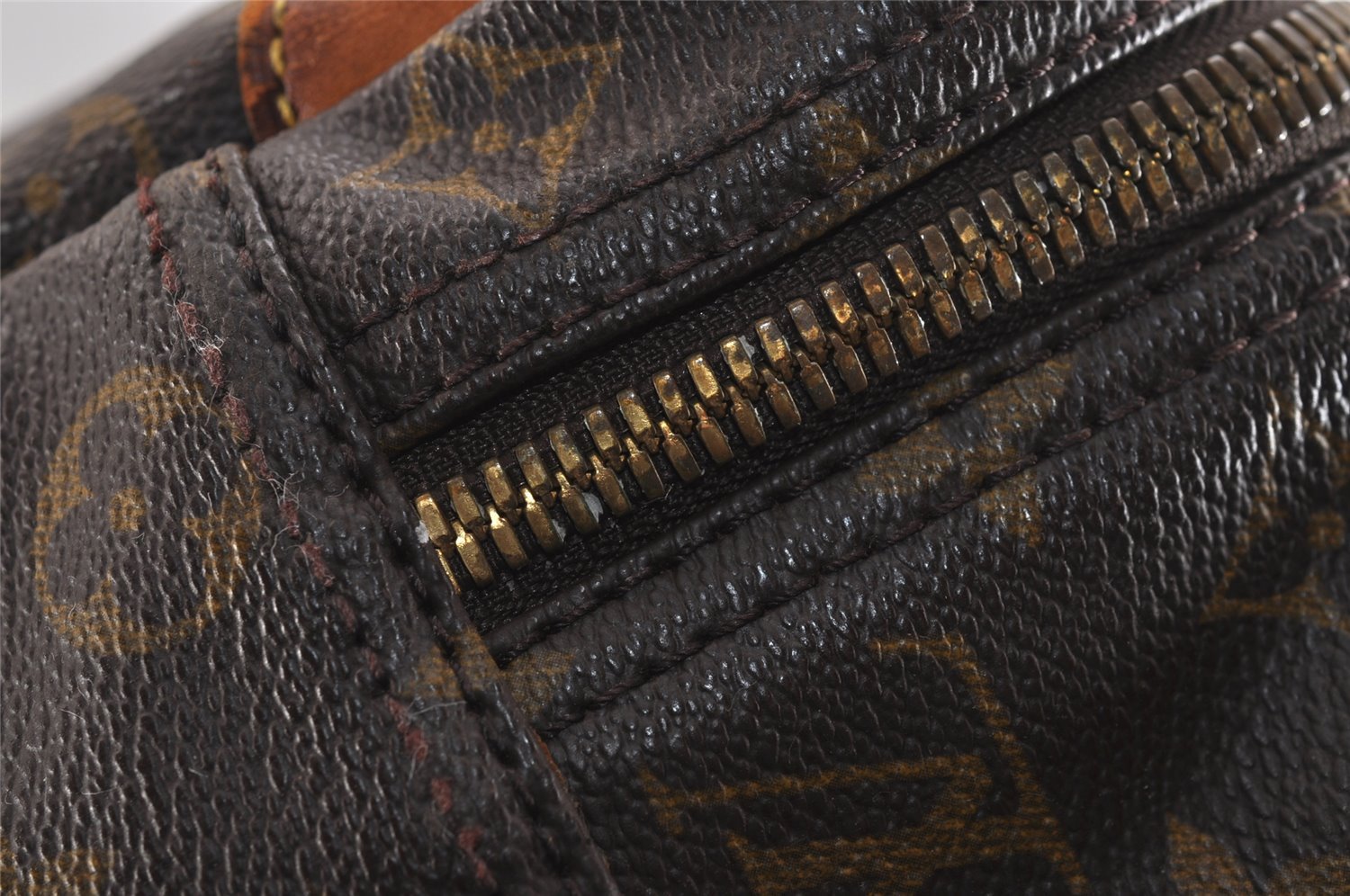 Authentic Louis Vuitton Monogram Sirius 55 Travel Boston Bag M41404 LV 5770J