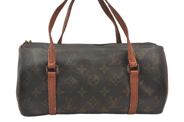 Authentic Louis Vuitton Monogram Papillon 26 Hand Bag Old Model LV Junk 5770K