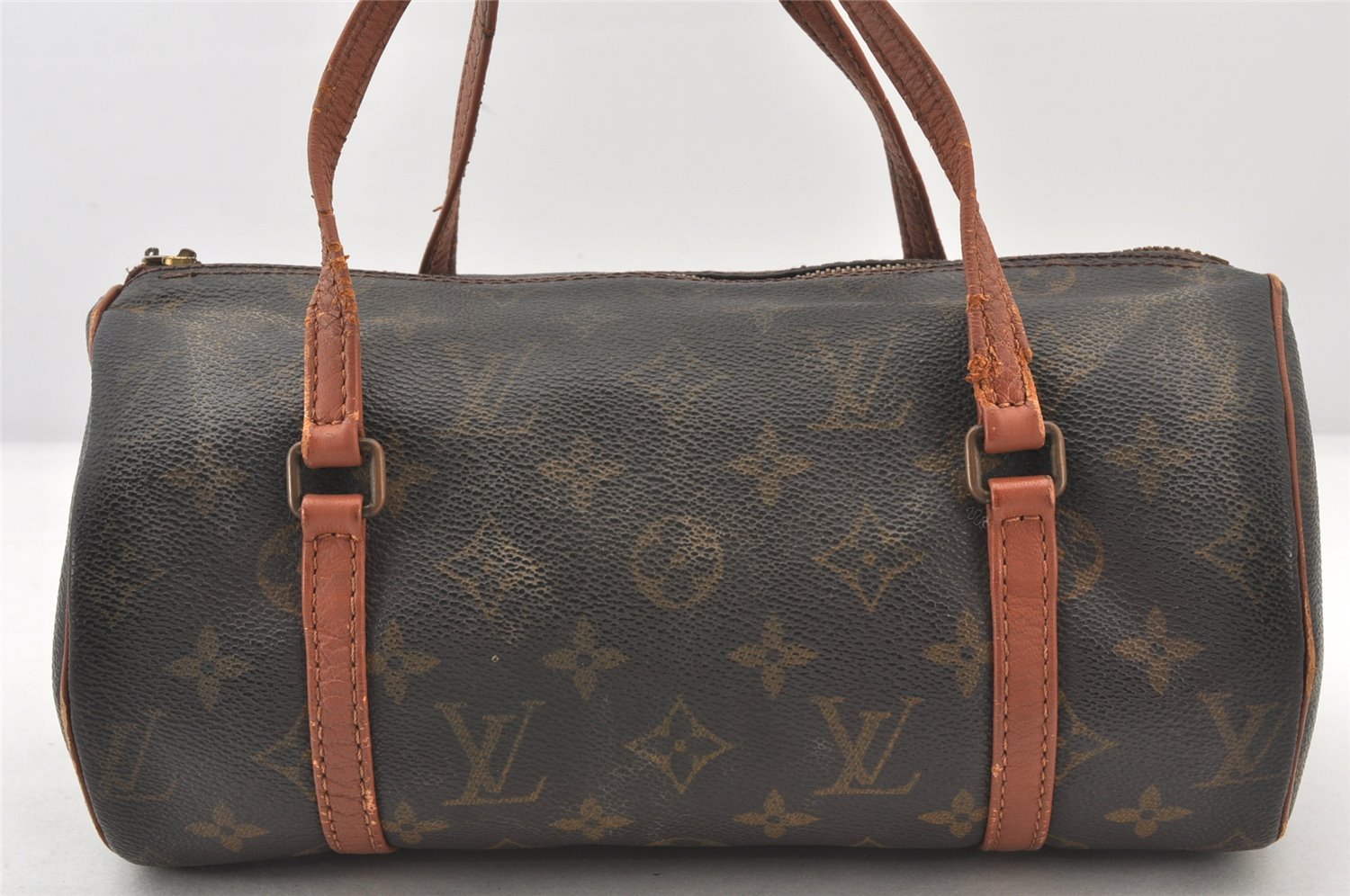 Authentic Louis Vuitton Monogram Papillon 26 Hand Bag Old Model LV Junk 5770K