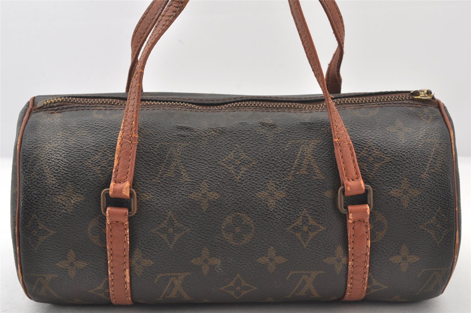 Authentic Louis Vuitton Monogram Papillon 26 Hand Bag Old Model LV Junk 5770K