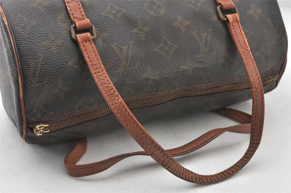 Authentic Louis Vuitton Monogram Papillon 26 Hand Bag Old Model LV Junk 5770K