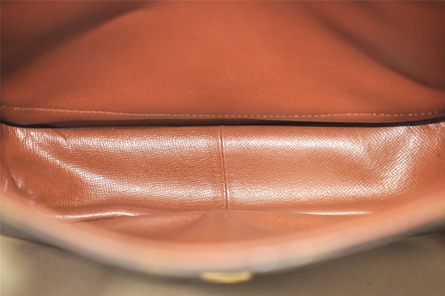 Authentic Louis Vuitton Monogram Saint Cloud GM M51242 Shoulder Cross Bag 5771I