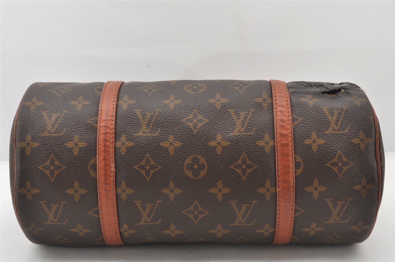 Authentic Louis Vuitton Monogram Papillon 30 Hand Bag Old Model LV 5771K