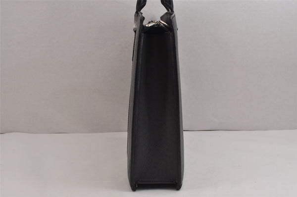 Auth Louis Vuitton Taiga Porte Documents Lozan 2Way Briefcase M30052 Black 5772J