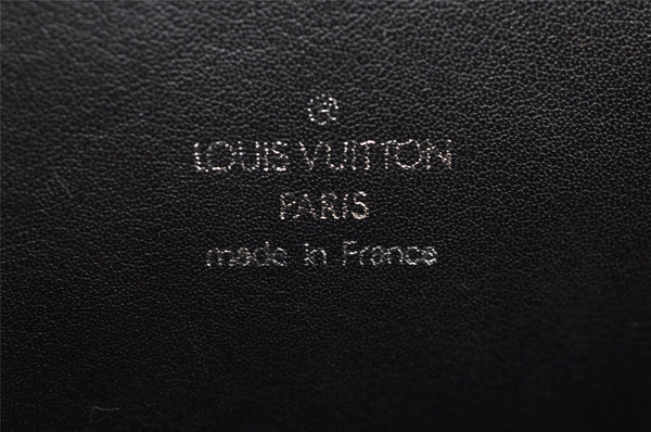 Auth Louis Vuitton Taiga Porte Documents Lozan 2Way Briefcase M30052 Black 5772J